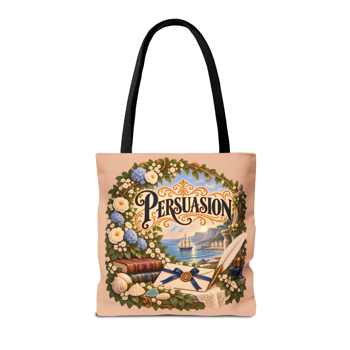 Persuasion Tote Bag (AOP)