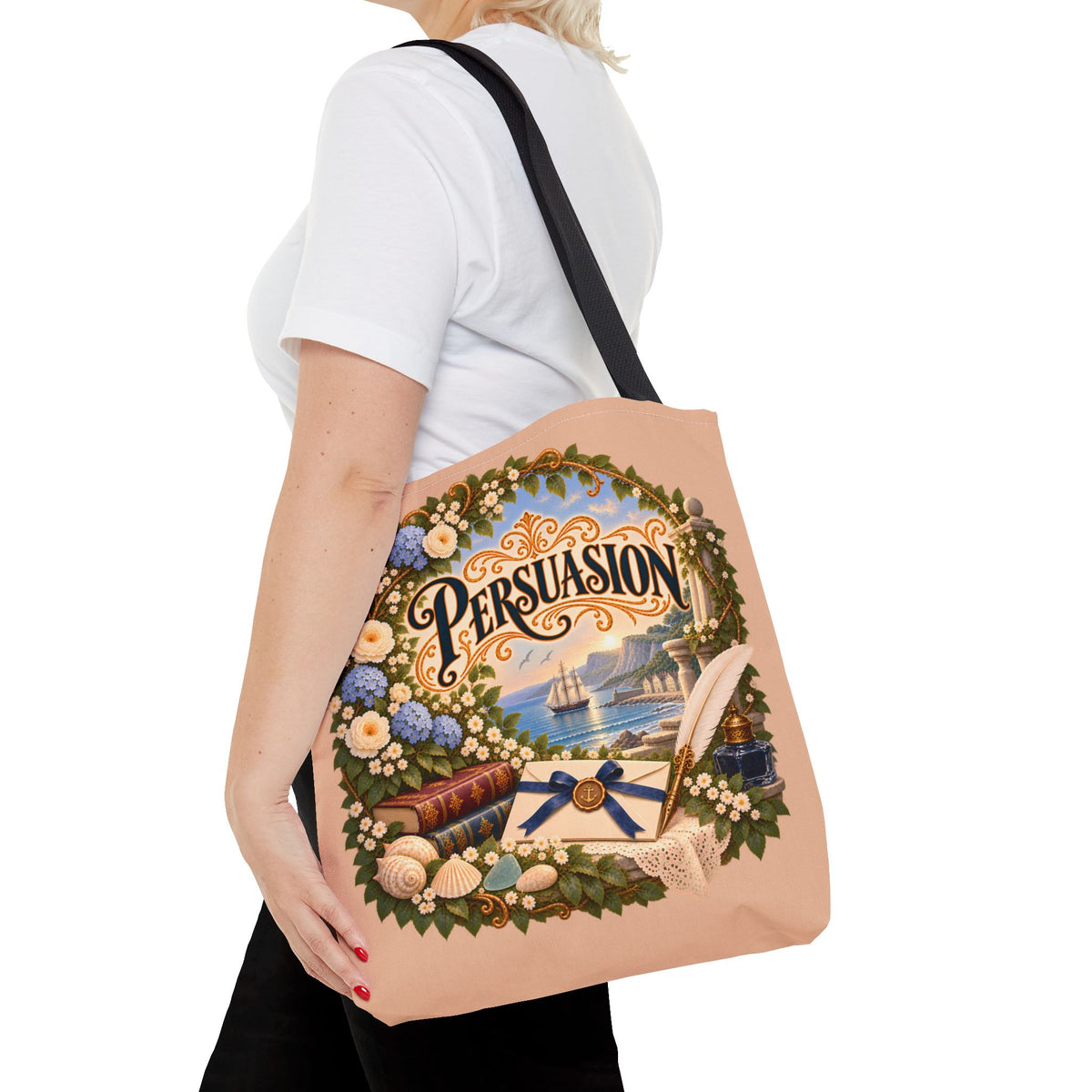 Persuasion Tote Bag (AOP)